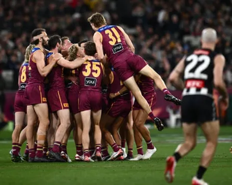 The Lions Crush The Magpies to Secure Championship Battle Against Geelong